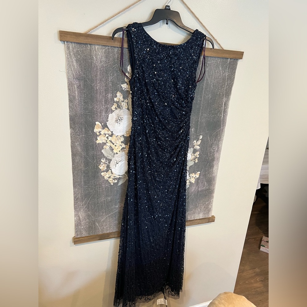 Adrianna Papell Beaded Evening Gown